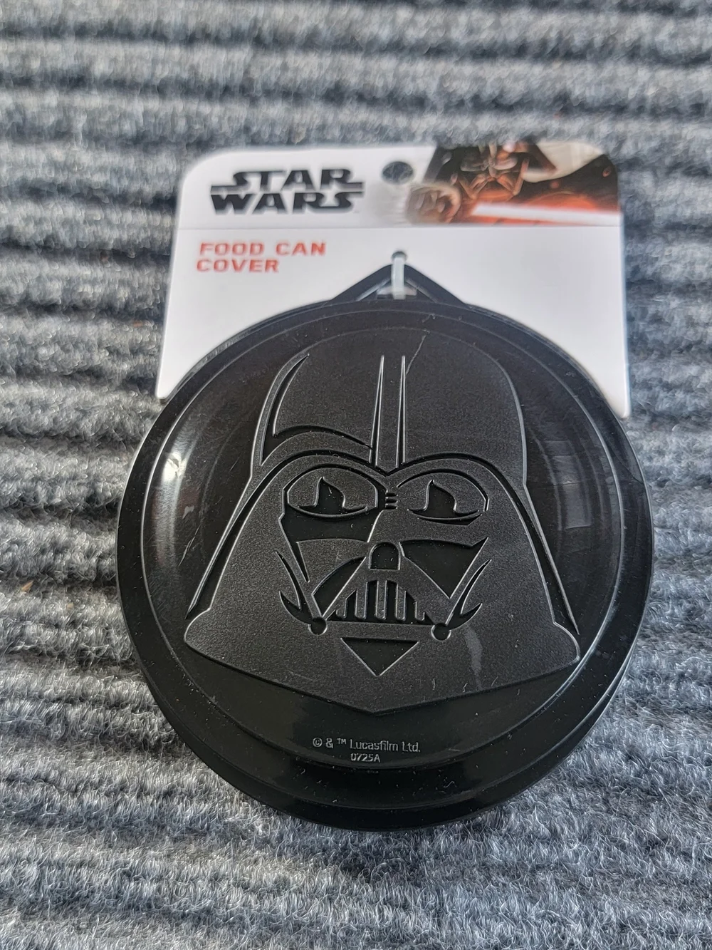 Star Wars Darth Vader Black Silicone Cat Dog Food Can Cover
